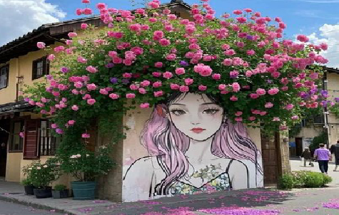 勉县怎么设计网红打卡墙绘