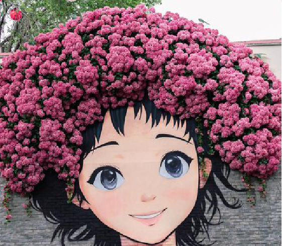 勉县墙体彩绘-网红墙打卡