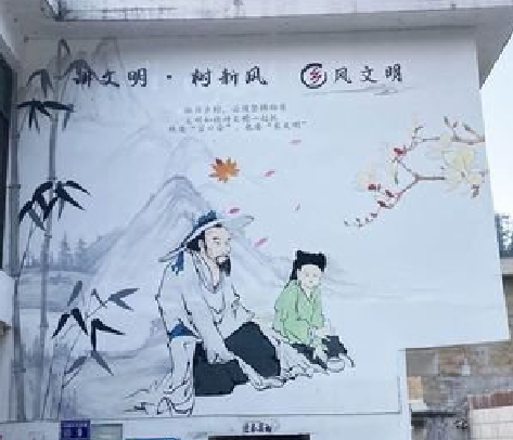 勉县分享几个墙绘保养知识。