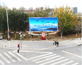 勉县户外大屏广告投放要点。