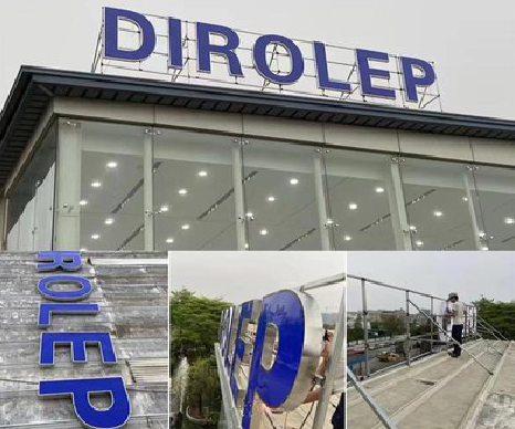 勉县楼顶发光字安装的注意事项。